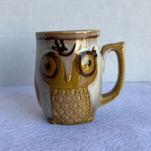 Gibson Stoneware Owl Mug